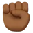 Raised Fist: Medium-Dark Skin Tone