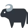Emoji Bufalo d'acqua 🐃 image - Twitter / X (Twemoji) style