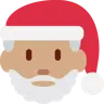 Santa Claus: Medium Skin Tone Emoji 🎅🏽 image - Twitter / X (Twemoji) style