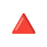 Emoji Triangolo rosso up-pointing 🔺 image - Google Noto Color style