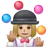 Woman Juggling: Medium-Light Skin Tone