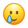 Emoji Față zâmbitoare cu lacrimă 🥲 image - Telegram style