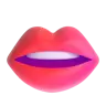 Emoji Bocca 👄 image - Microsoft 3D Fluent style