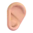 Ear: Medium-Light Skin Tone