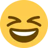 Grinning Squinting Face Emoji 😆 image - Twitter / X (Twemoji) style