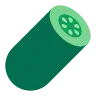 Emoji Cetriolo 🥒 image - Tossface style