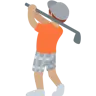 Person Golfing: Medium Skin Tone Emoji 🏌🏽 image - Twitter / X (Twemoji) style