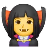 Woman Vampire Emoji 🧛‍♀️ image - Samsung style
