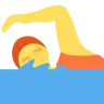 Schwimmer Emoji 🏊 image - Twitter / X (Twemoji) style