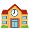 中学 Emoji 🏫 image - Google Noto Color style