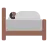 Person In Bed: Medium-Dark Skin Tone