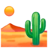 Wüste Emoji 🏜 image - Samsung style