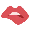 Biting Lip Emoji 🫦 image - Tossface style