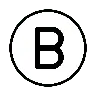 Regional Indicator Symbol Letter B 🇧 image - OpenMoji style