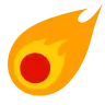 Comet Emoji ☄ image - Tossface style