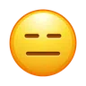 Expressionless Face Emoji 😑 image - Telegram style