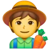 Farmer Emoji 🧑‍🌾 image - Samsung style