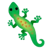 Emoji Lucertola 🦎 image - Google Noto Color Animated style