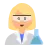 Woman Scientist: Medium-Light Skin Tone