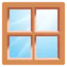 窓 Emoji 🪟 image - Google Noto Color style