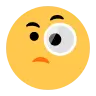 Emoji Faccia con Monocle 🧐 image - Tossface style