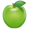 แอปเปิ้ลเขียว Emoji 🍏 image - WhatsApp style