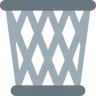 wastebasket Emoji 🗑 image - Twitter / X (Twemoji) style