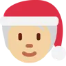 Mx Claus: Medium-Light Skin Tone Emoji 🧑🏼‍🎄 image - Twitter / X (Twemoji) style