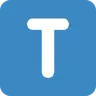Regionaler Indikator Symbolbuchstabe T 🇹 image - Twitter / X (Twemoji) style