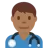 Man Health Worker: Medium-Dark Skin Tone