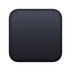 Emoji Piața medie neagră ◼ image - Facebook Meta style