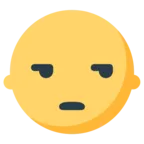 Unamused Face Emoji 😒 image - Mozilla style