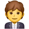 Office Worker Emoji 🧑‍💼 image - Samsung style