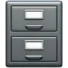 फाइल आलमारी Emoji 🗄 image - Apple style