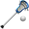 Emoji Lacrosse Stick and Ball 🥍 image - Apple style