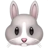 Emoji Faccia di coniglio 🐰 image - Apple style