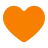 Orange Heart