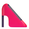 Emoji Scarpa con tacco alto 👠 image - Microsoft 3D Fluent style