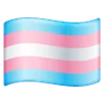 Transgender Flag Emoji 🏳️‍⚧️ image - Samsung style