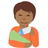 Person Feeding Baby: Medium-Dark Skin Tone Emoji 🧑🏾‍🍼 image - Twitter / X (Twemoji) style