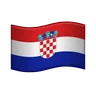 Flag: Croatia Emoji 🇭🇷 image - Telegram style