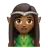 Woman Elf: Medium-Dark Skin Tone