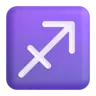 Sagittarius Emoji ♐ image - Microsoft 3D Fluent style