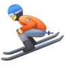 Emoji Sciatore ⛷ image - Samsung style