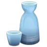Bouteille de saké et gobelet Emoji 🍶 image - WhatsApp style
