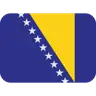 Flag: Bosnia & Herzegovina Emoji 🇧🇦 image - Twitter / X (Twemoji) style