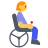 Woman In Motorized Wheelchair