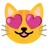 Smiling Cat With Heart-Eyes