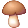 Brown Mushroom Emoji 🍄‍🟫 image - Samsung style