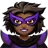 Woman Supervillain: Medium-Dark Skin Tone